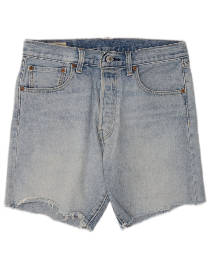Levi's Short en Jean 501 W31 Homme Bleu Moyen Coton