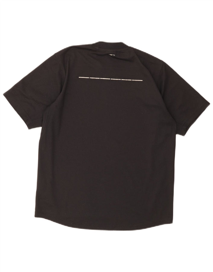 Adidas T-shirt pour homme UK 36/38 Petit Noir Polyester