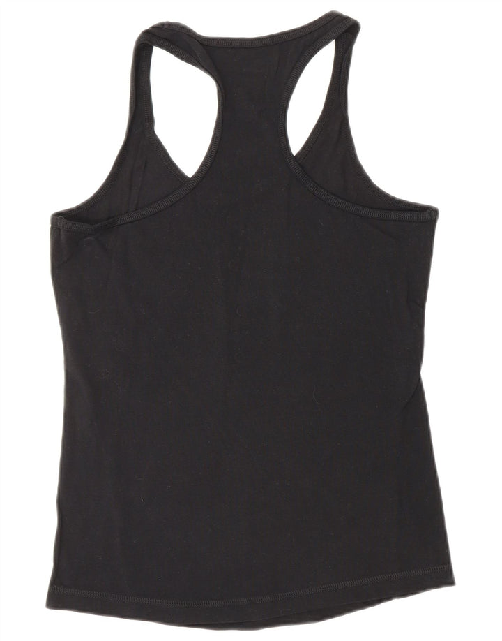 CHAMPION Débardeur graphique pour femme UK 14 Large Noir
