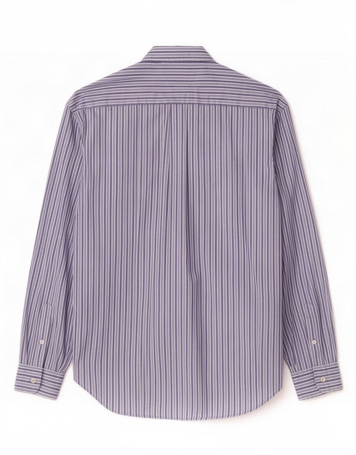 Tommy Hilfiger Chemise Homme Bleu Moyen Rayure Fine