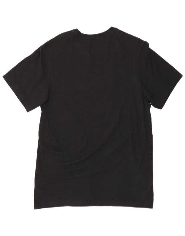 Nike T-shirt graphique pour homme en coton noir Taille S