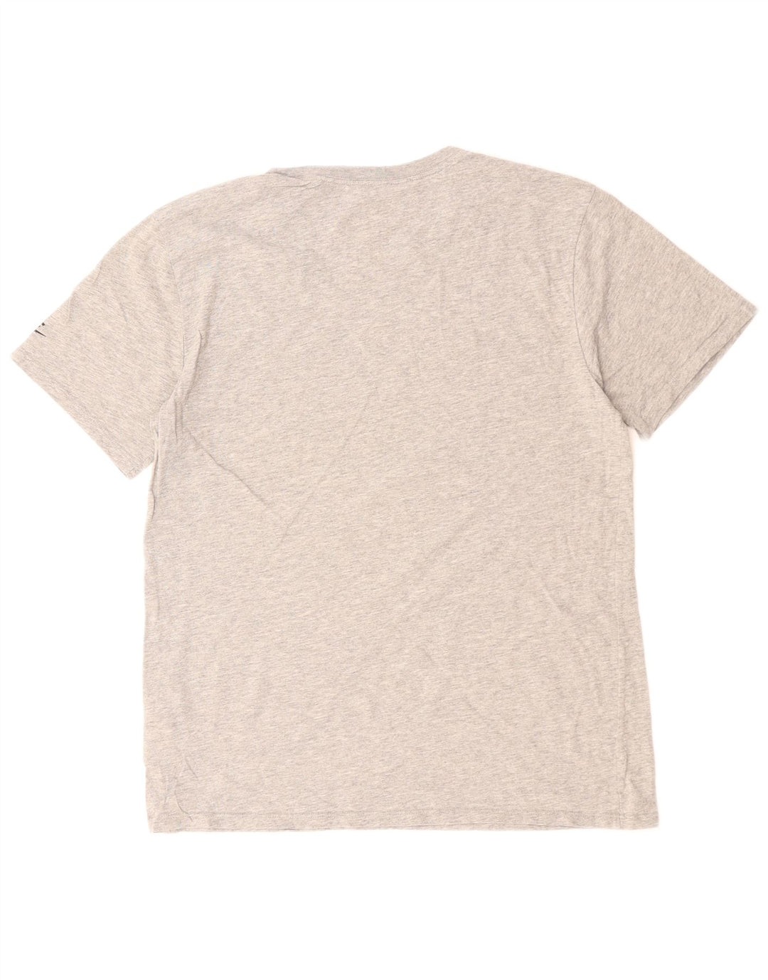 NIKE T-shirt graphique coupe athlétique pour femme UK 14 grand coton gris