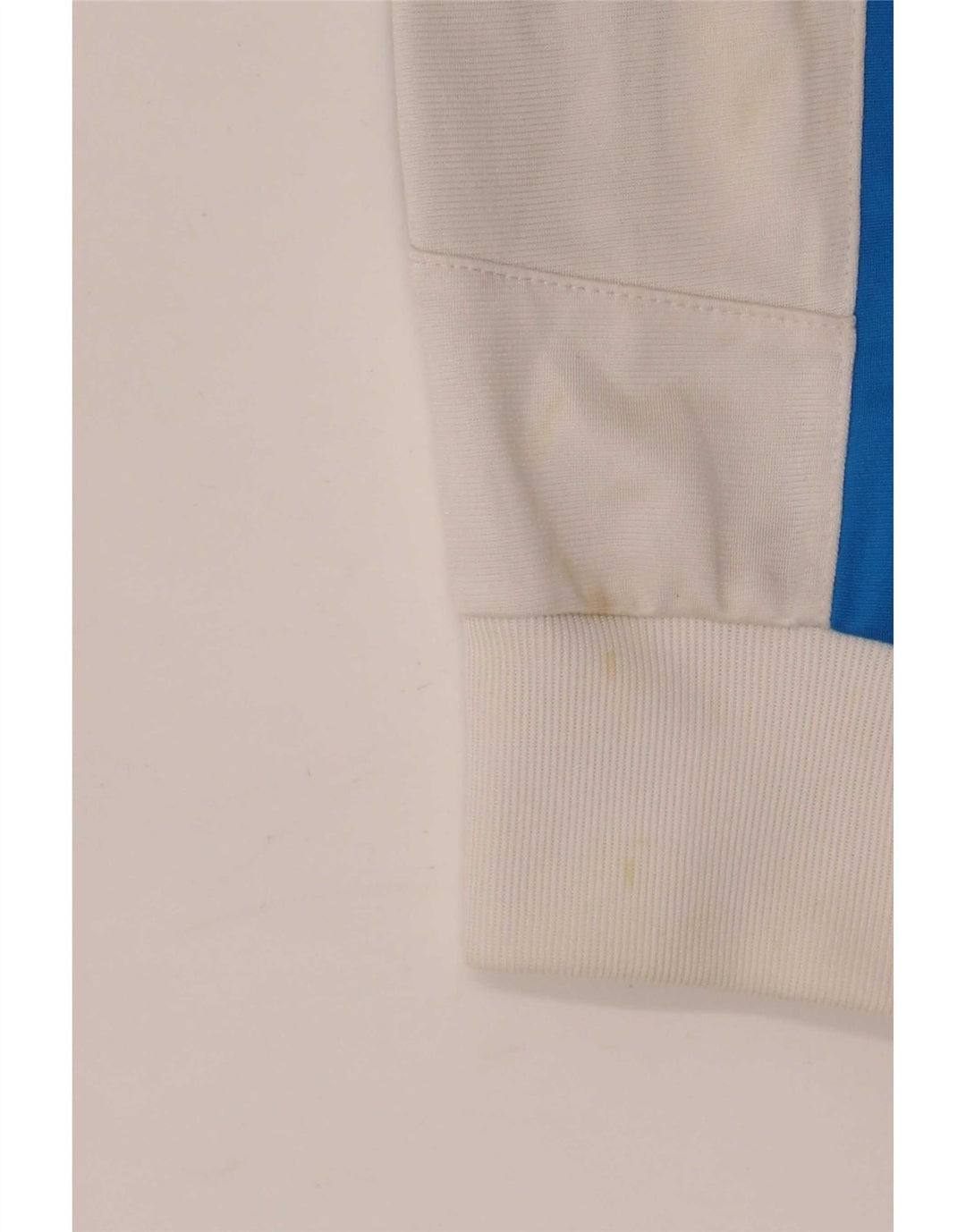 Adidas Veste de survêtement graphique pour homme en polyester color block blanc moyen