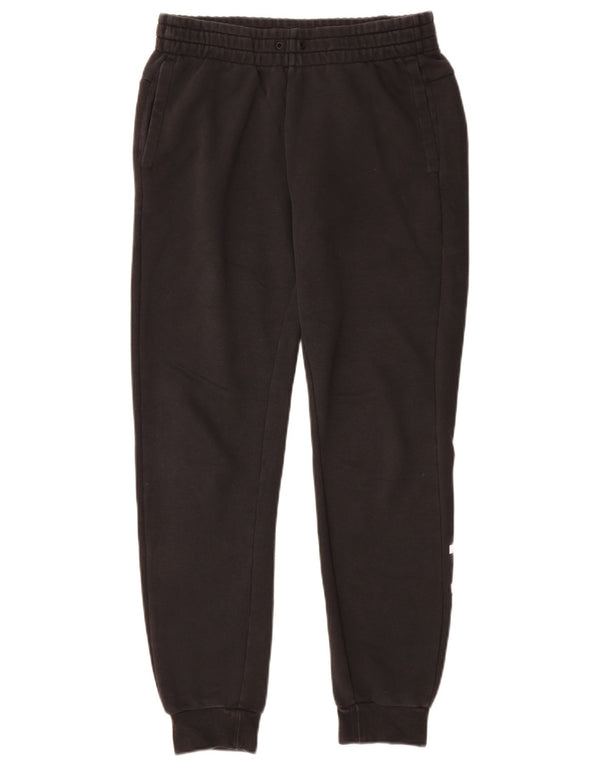 Adidas Pantalon de survêtement graphique pour femme Joggers UK 8/10 Petit coton noir
