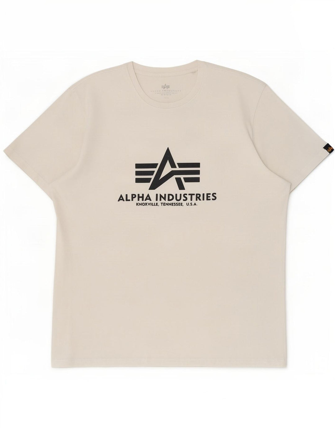 Alpha Industries T-shirt graphique pour hommes, grand, blanc