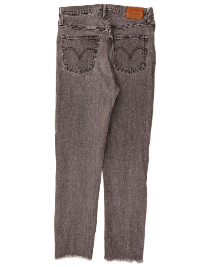 Levi's Jean Droit 501 Femme W28 L28 Gris Coton