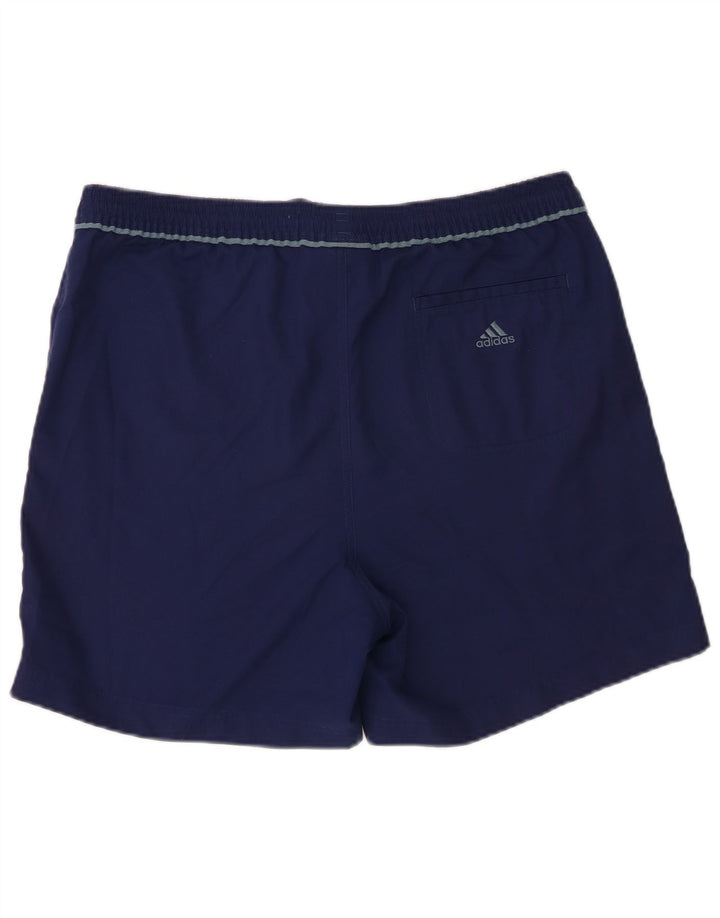 Adidas Short de bain homme grand bleu marine polyester