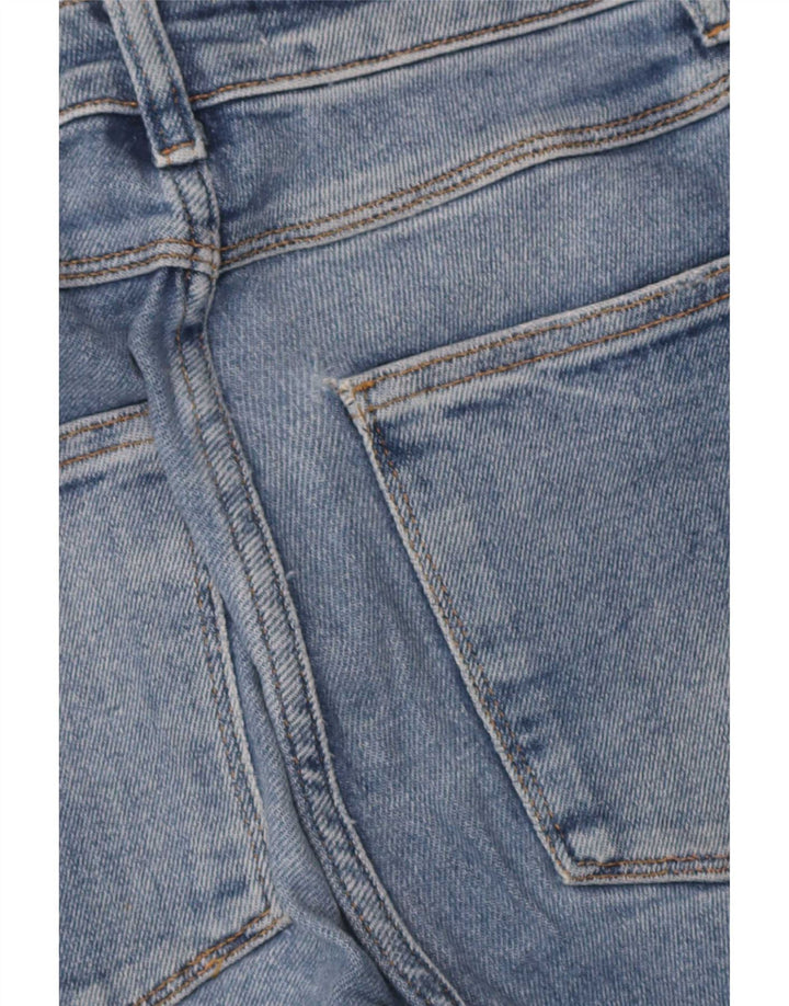 Zara Jean slim effet vieilli pour femme EU 38 Small W28 L26 Bleu