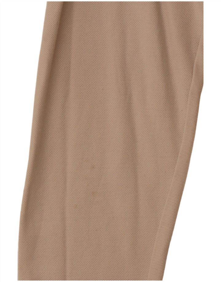 FILA Polo à Manches Longues Homme Beige Moyen