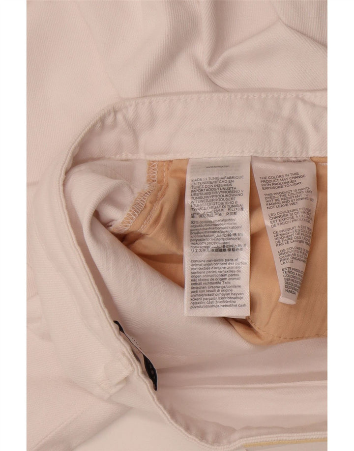 Tommy Hilfiger Jean droit femme W27 L30 coton blanc