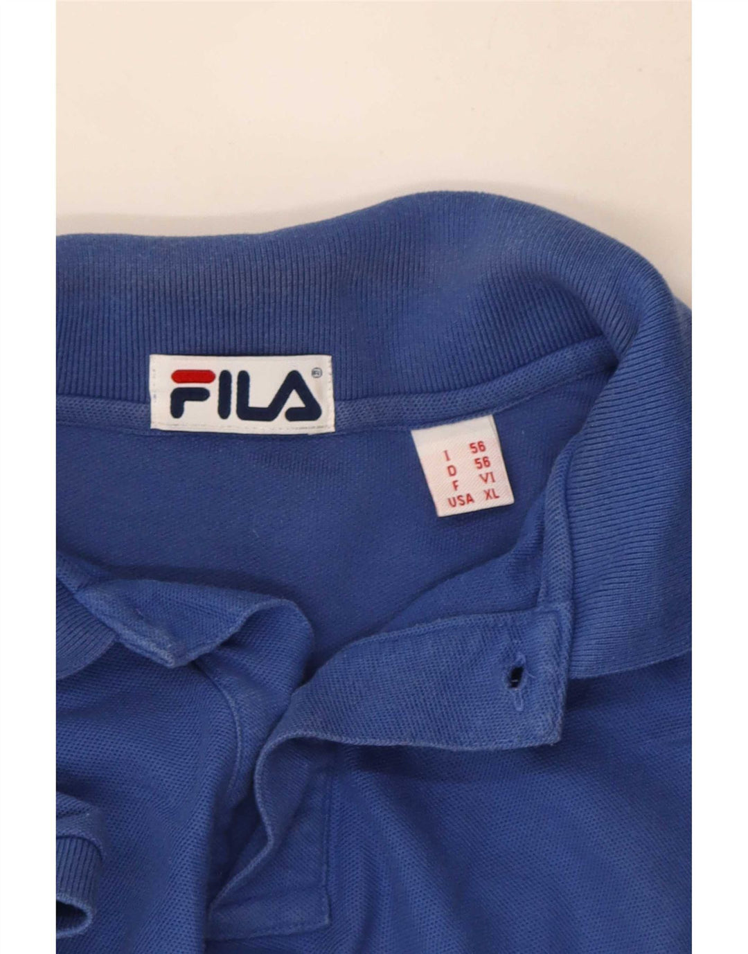 Fila Polo Homme XL Bleu