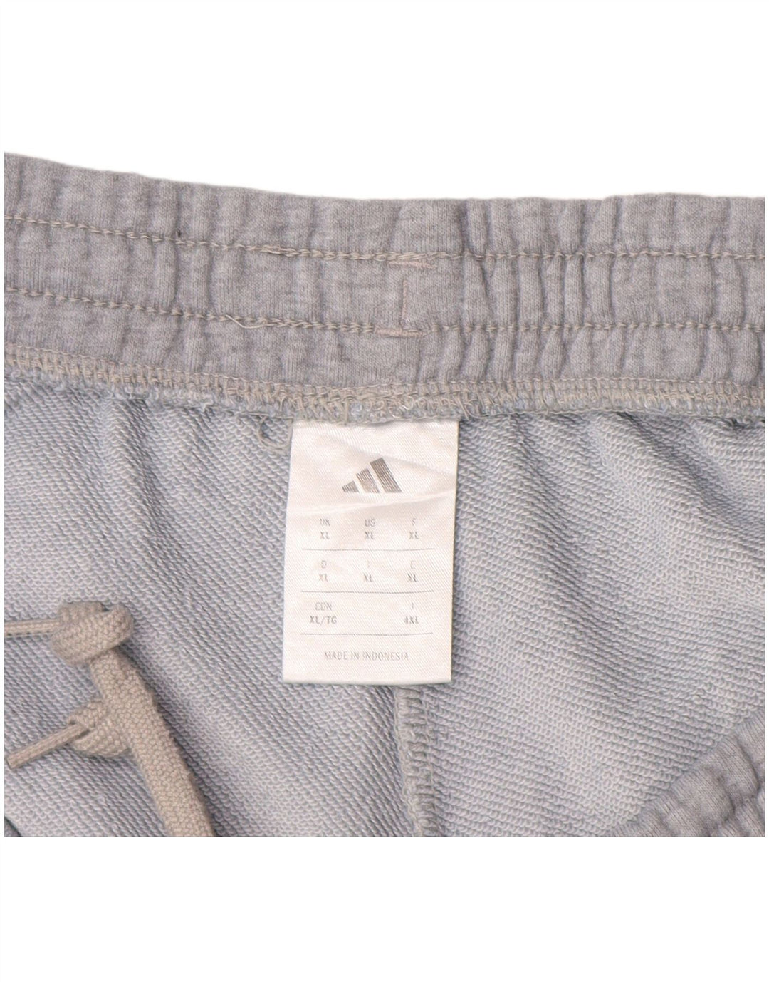 ADIDAS Short de Sport Homme XL Gris Coton
