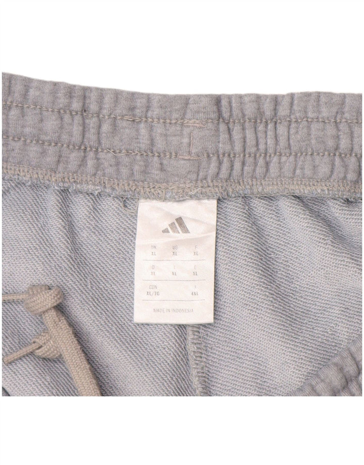 ADIDAS Short de Sport Homme XL Gris Coton