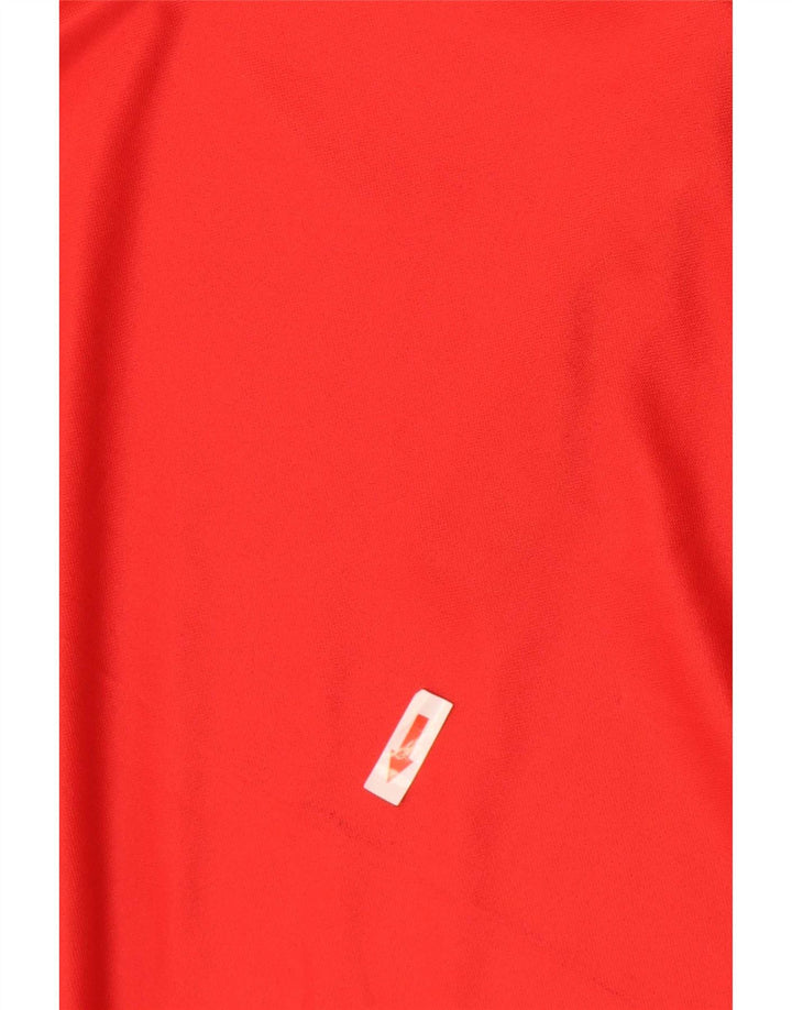 Nike Polo Dri Fit Homme Rouge Moyen Polyester Colorblock
