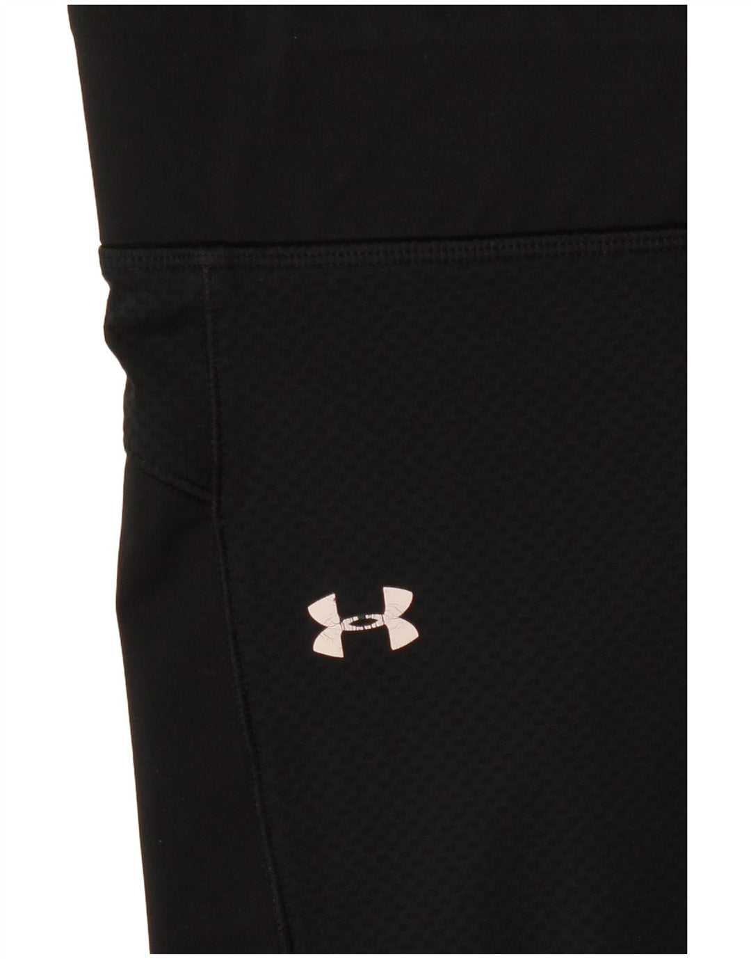 Under Armour Leggings Femme UK 42 Moyen Noir Géométrique