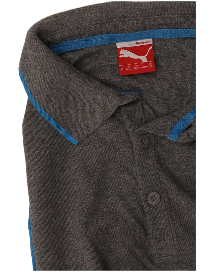 Puma Polo Homme Gris Moyen