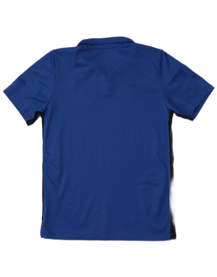 Nike Polo graphique Calcio pour homme en polyester color block Taille L Bleu