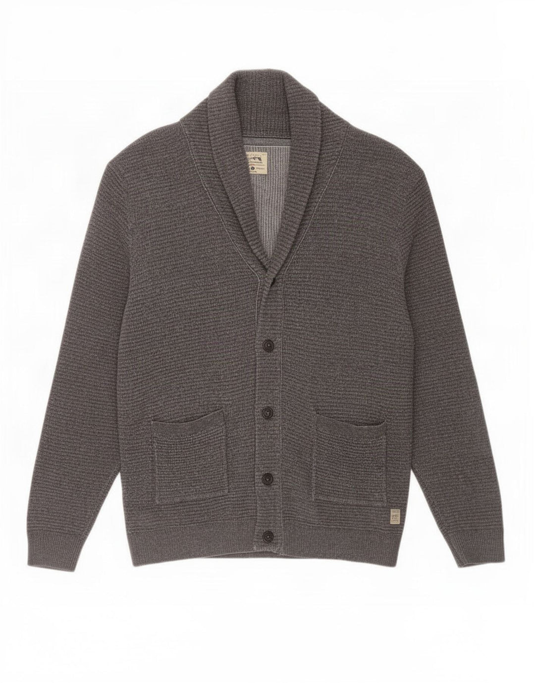 Jack & Jones Cardigan Homme Pull Large Gris Coton