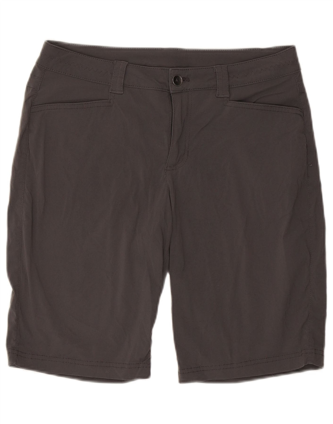 Eddie Bauer Short de randonnée pour femme US 10 Large W32 Nylon gris