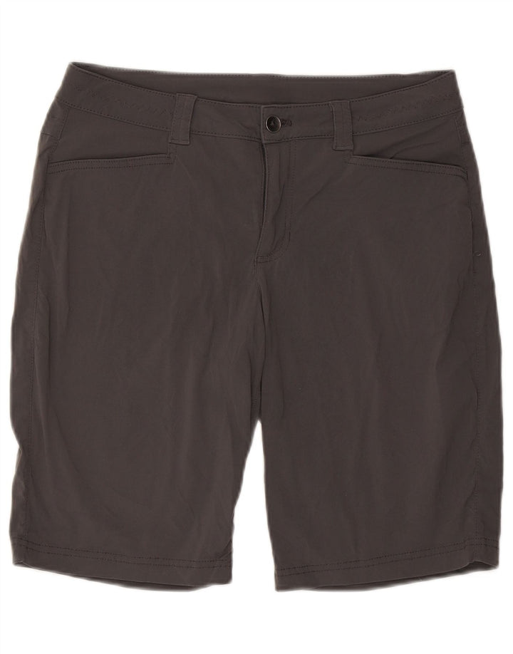 Eddie Bauer Short de randonnée pour femme US 10 Large W32 Nylon gris