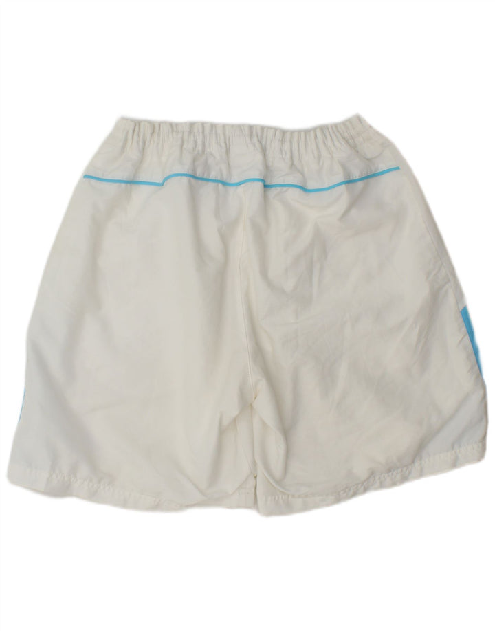 Adidas Short de sport pour homme XL Blanc Polyester