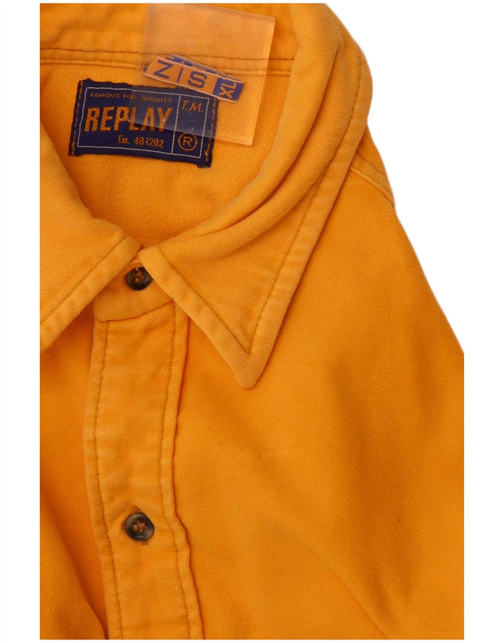 REPLAY Chemise Flanelle Homme XL Jaune