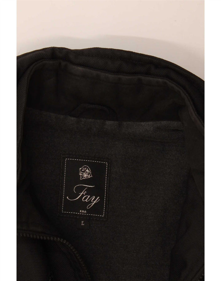Fay Manteau pour femme UK 16 Large Noir