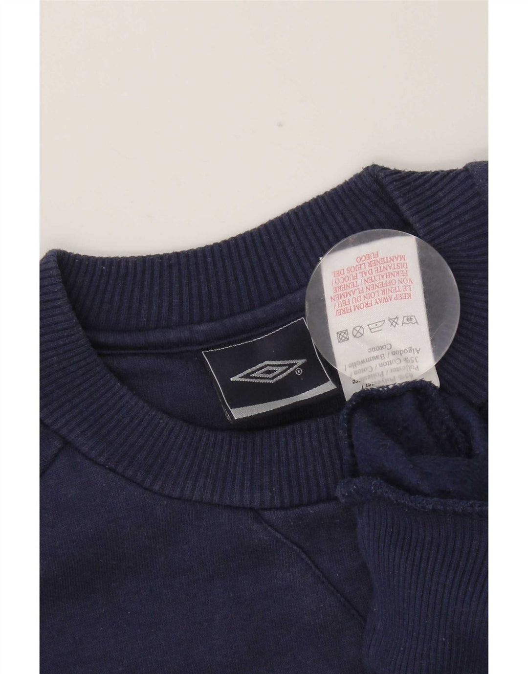 Umbro Sweat-shirt pour garçon 12-13 ans XL Bleu marine Polyester