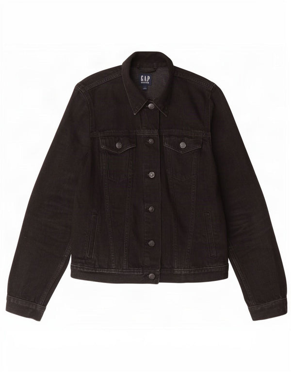 Gap Veste en Jean Femme UK 6 XS Coton Noir
