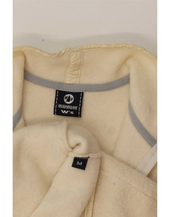 Murphy & Nye Gilet Femme UK 12 Moyen Blanc Cassé