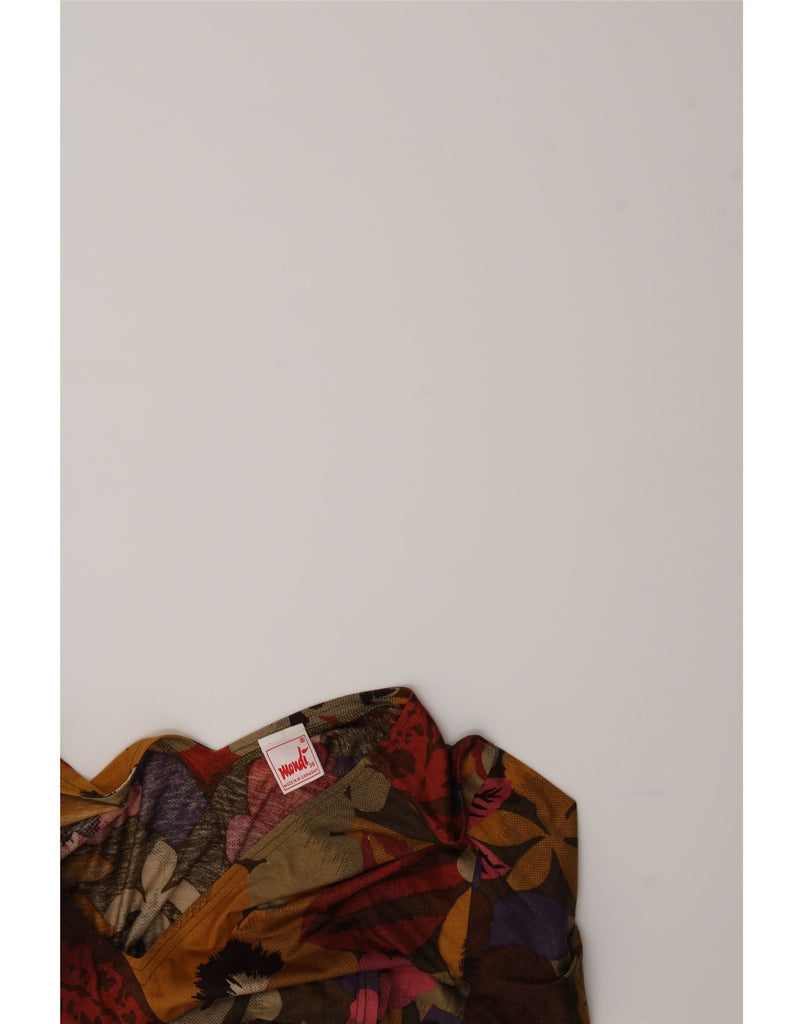 MONDI Womens 3/4 Sleeve Blouse Top EU 38 Medium Multicoloured Floral Vintage Mondi and Second-Hand Mondi from Messina Hembry 