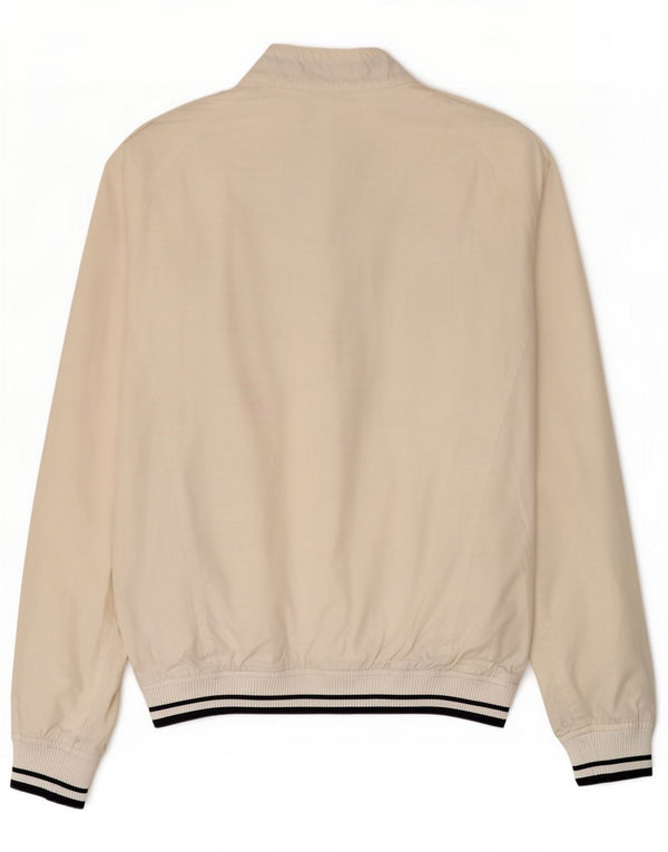 Jack & Jones Bomber pour homme UK 40 Large Blanc Polyester