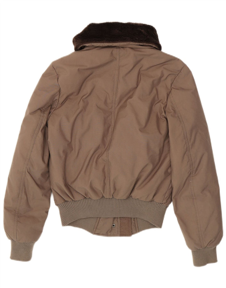 Gas Veste matelassée Femme EU 40 Marron Moyen Polyamide