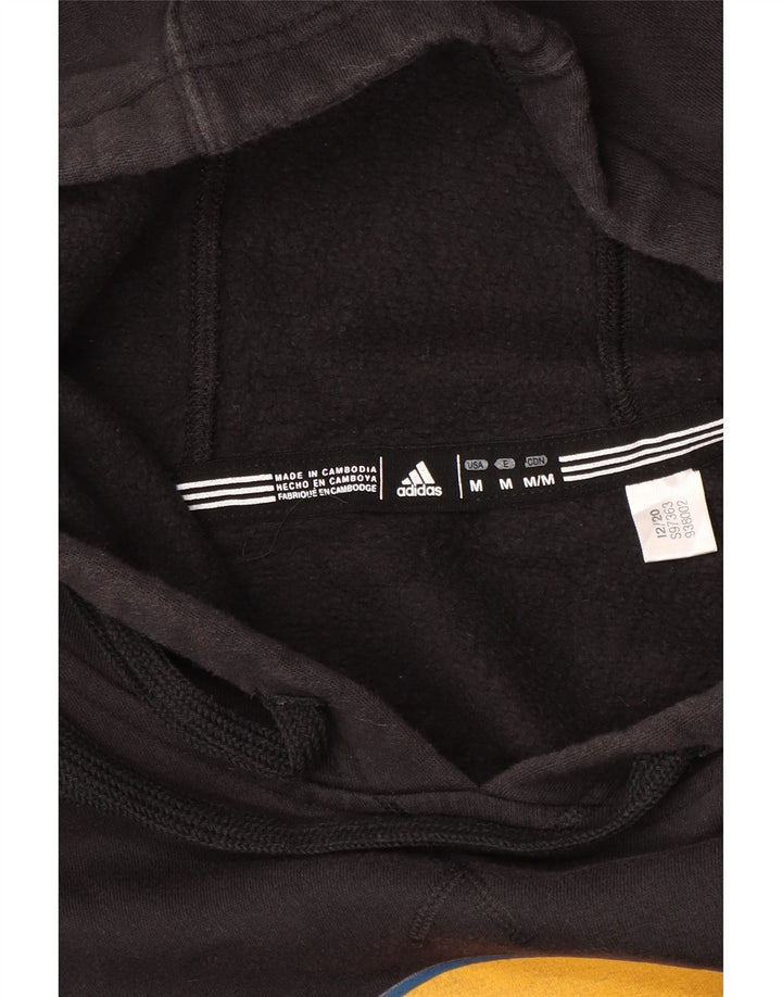 Adidas Pull à capuche graphique pour homme Noir moyen