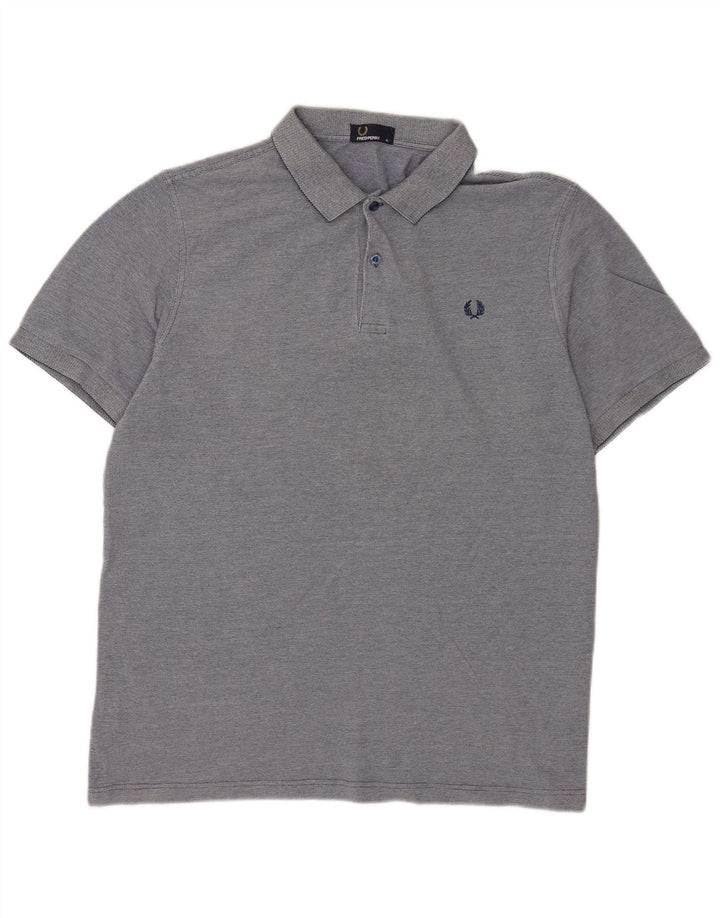 Fred Perry Polo Homme XL Bleu Coton