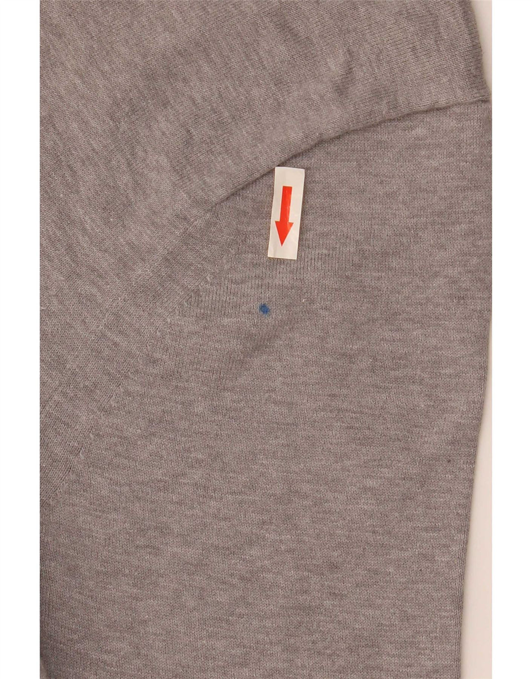 Tommy Hilfiger Pull à col rond pour homme Petit gris Coton