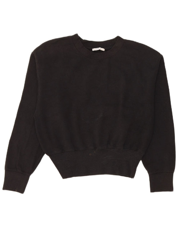 Zara Sweat-shirt pour femme UK 16 Large Noir