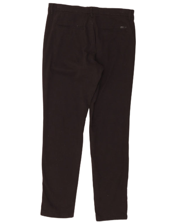 Jack & Jones Pantalon Chino Slim Homme W34 L32 Noir Coton