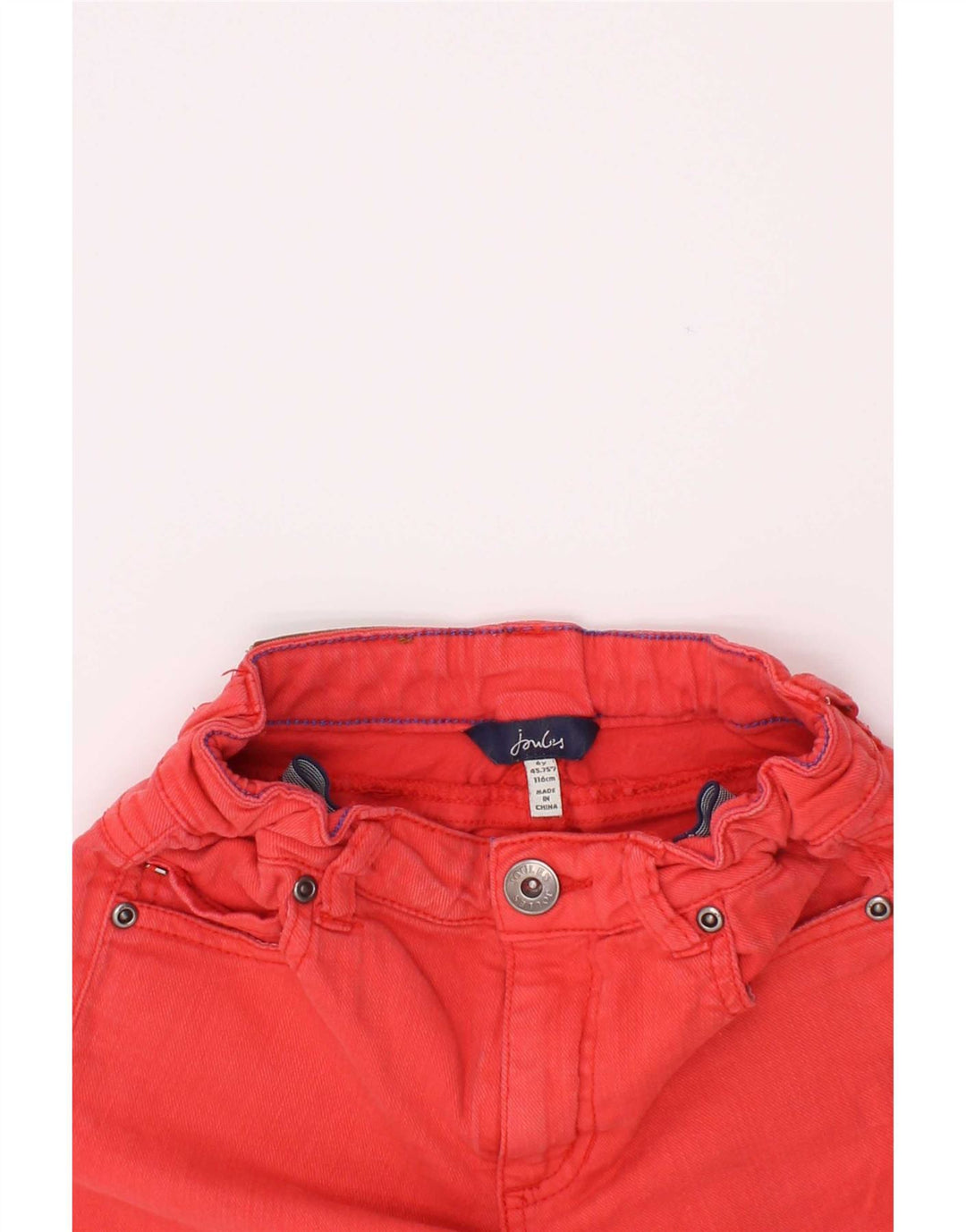 Joules Short décontracté garçon 5-6 ans W22 rouge
