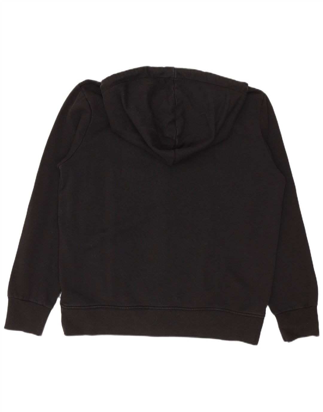 Converse Sweat à Capuche Graphique Zippé Homme Noir Moyen Coton