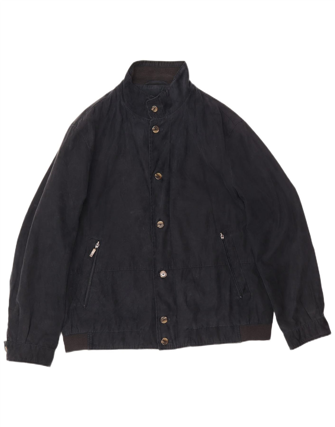 Bugatti Veste Bomber Homme UK 42 XL Bleu Marine