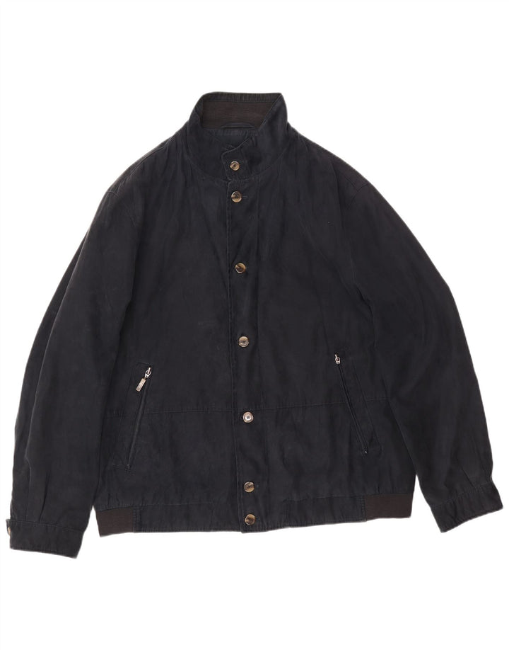 Bugatti Veste Bomber Homme UK 42 XL Bleu Marine