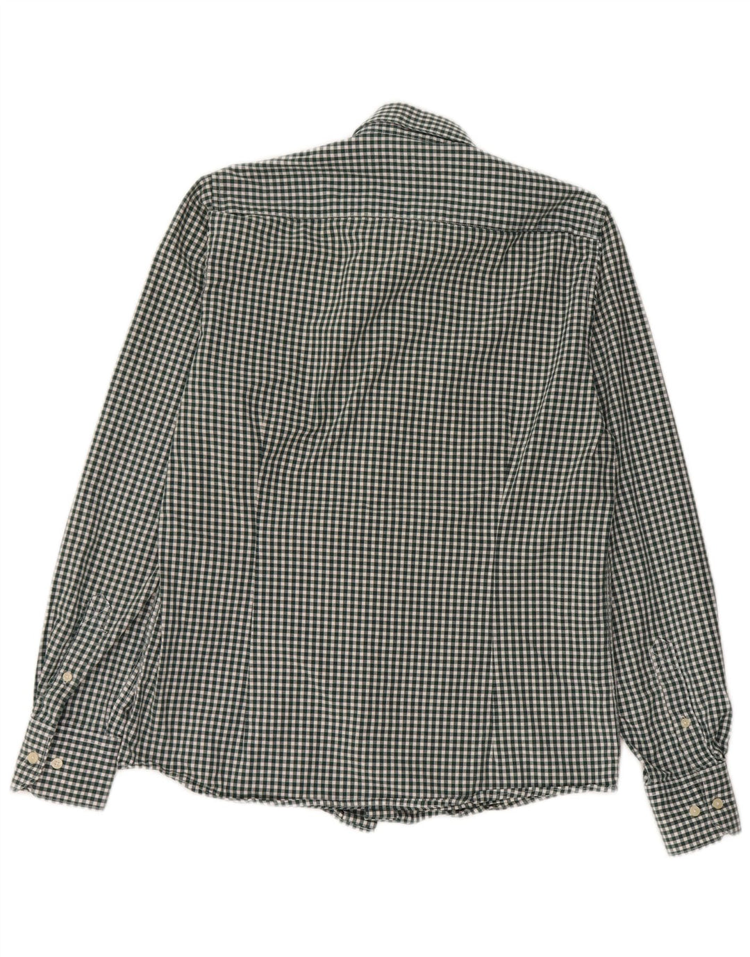 Barbour Chemise coupe ajustée pour hommes Petit coton vichy vert