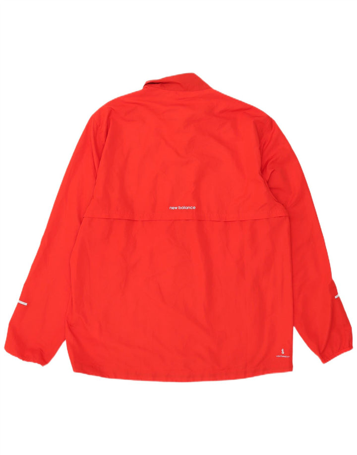 New Balance Veste de Survêtement Graphique Homme XL Rouge Polyester