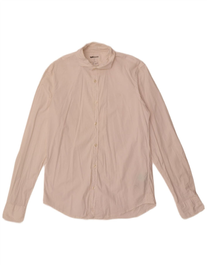 Chemise homme Gas grand coton blanc