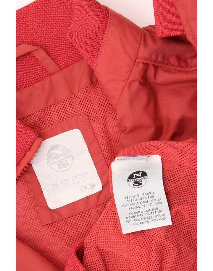 North Sails Veste Bomber Homme UK 34 XS Rouge Polyamide