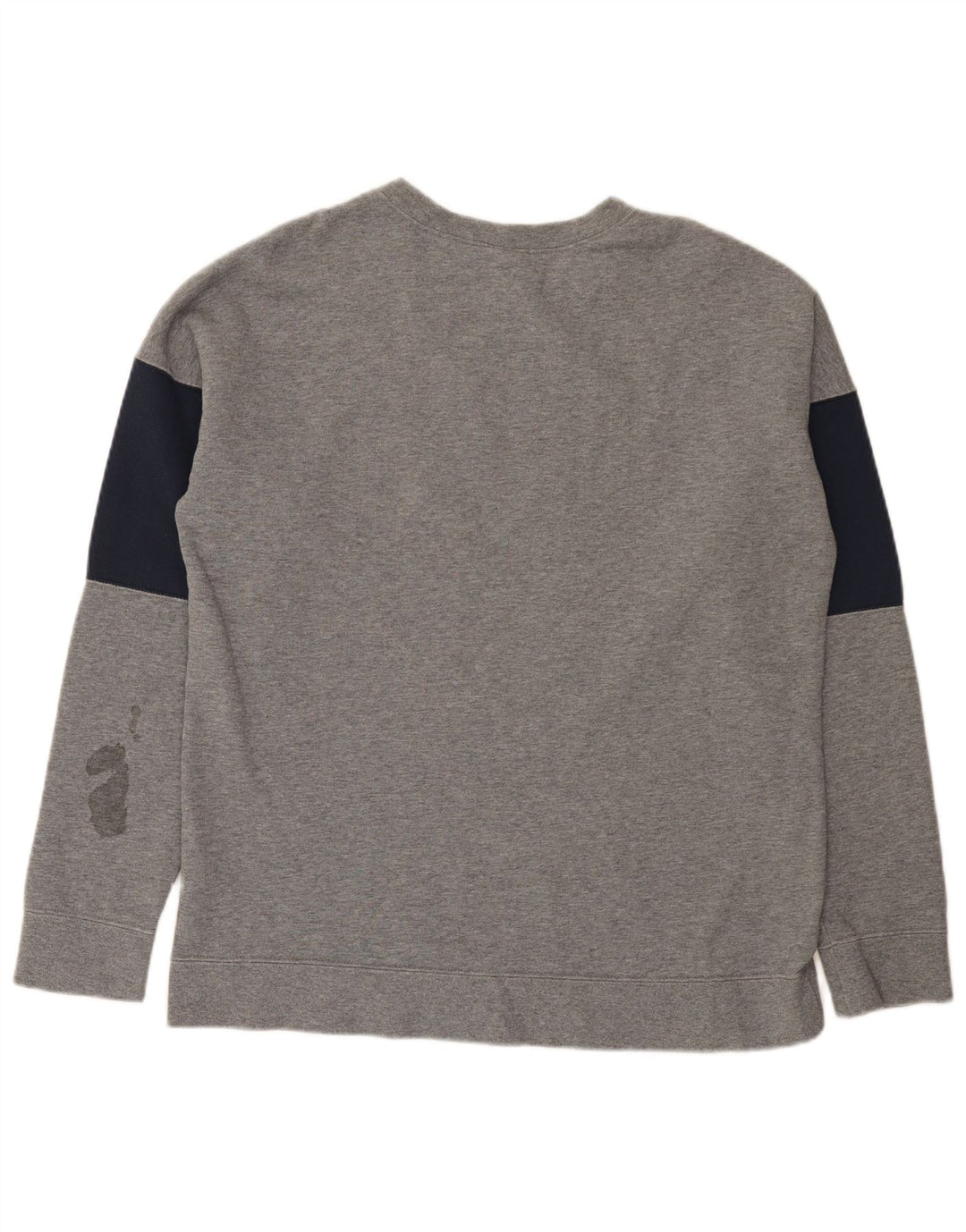 Nike Sweat-shirt graphique pour homme en coton color block Gris Taille L