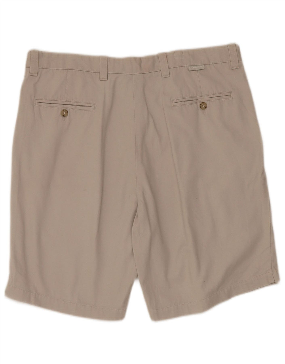 DOCKERS Short Chino Pegged Homme W36 Grand Coton Beige