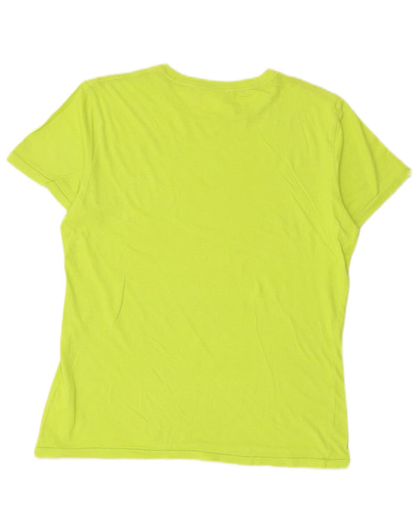 DIADORA T-Shirt Graphique Homme Petit Vert Coton