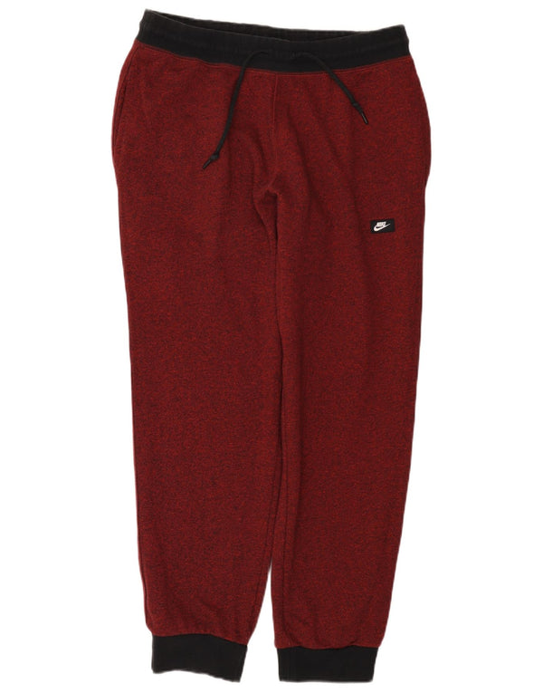 Nike Pantalon de survêtement pour homme en coton color block XL Bordeaux